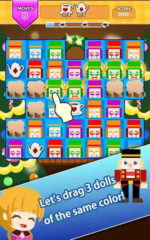 Play Nutcracker | Christmas puzzle |  brain training  and enjoy Nutcracker | Christmas puzzle |  brain training with UptoPlay